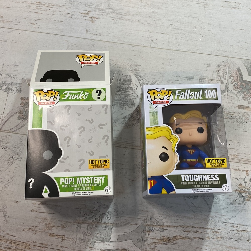 Funko Pop Mystery Vault Boy Toughness #100 Figure
